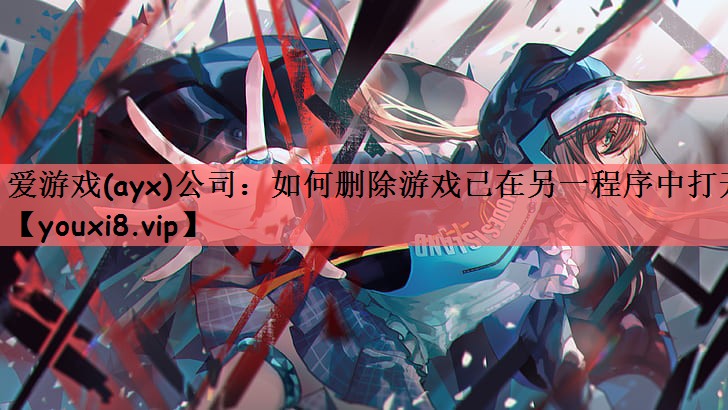 爱游戏(ayx)公司：如何删除游戏已在另一程序中打开