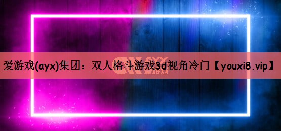 双人格斗游戏3d视角冷门