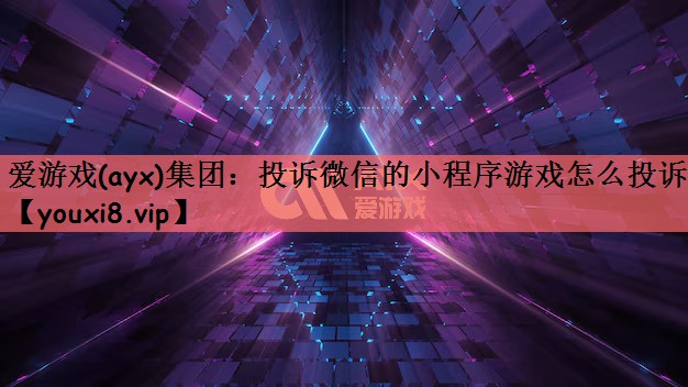 爱游戏(ayx)集团：投诉微信的小程序游戏怎么投诉